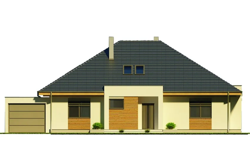 projekt domu ALABAMA4C1G - elewacja