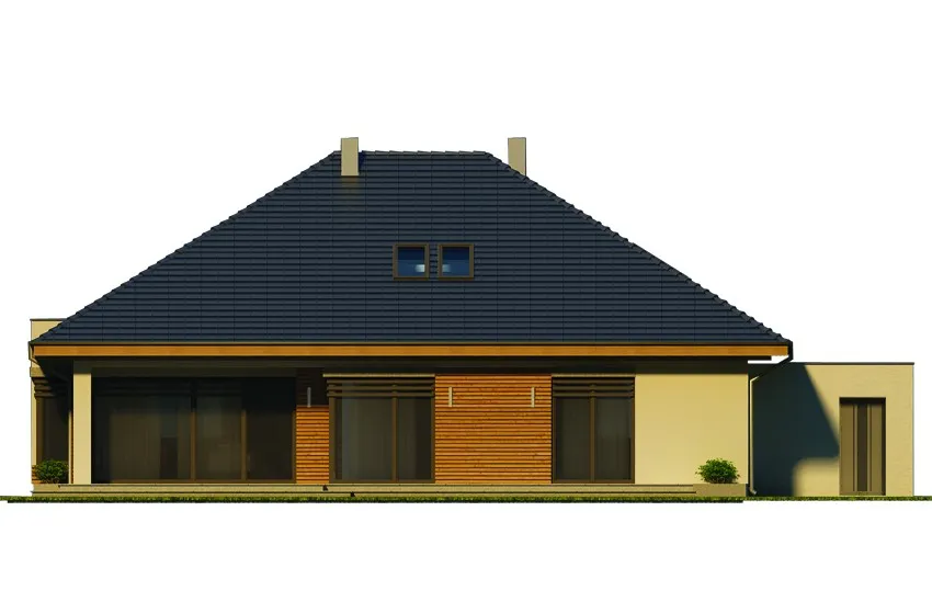 projekt domu ALABAMA4C1G - elewacja