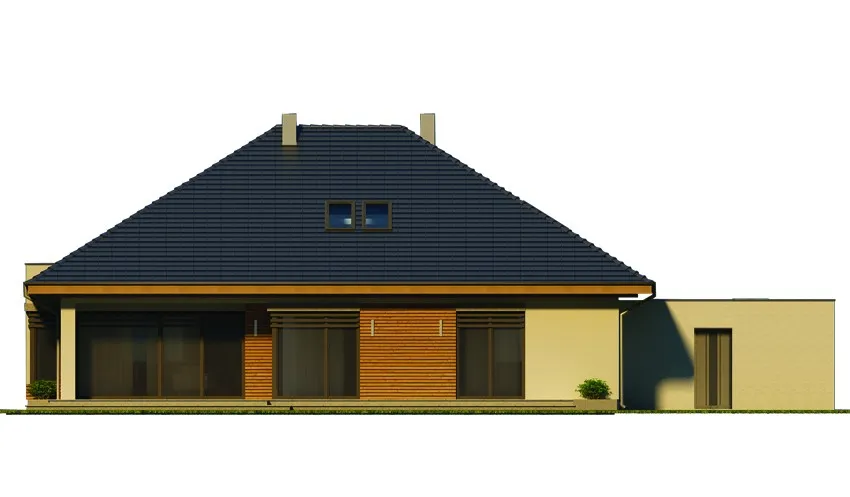 projekt domu ALABAMA4D2G - elewacja