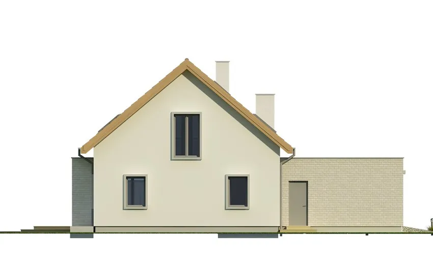 projekt domu ANTONID2G - elewacja