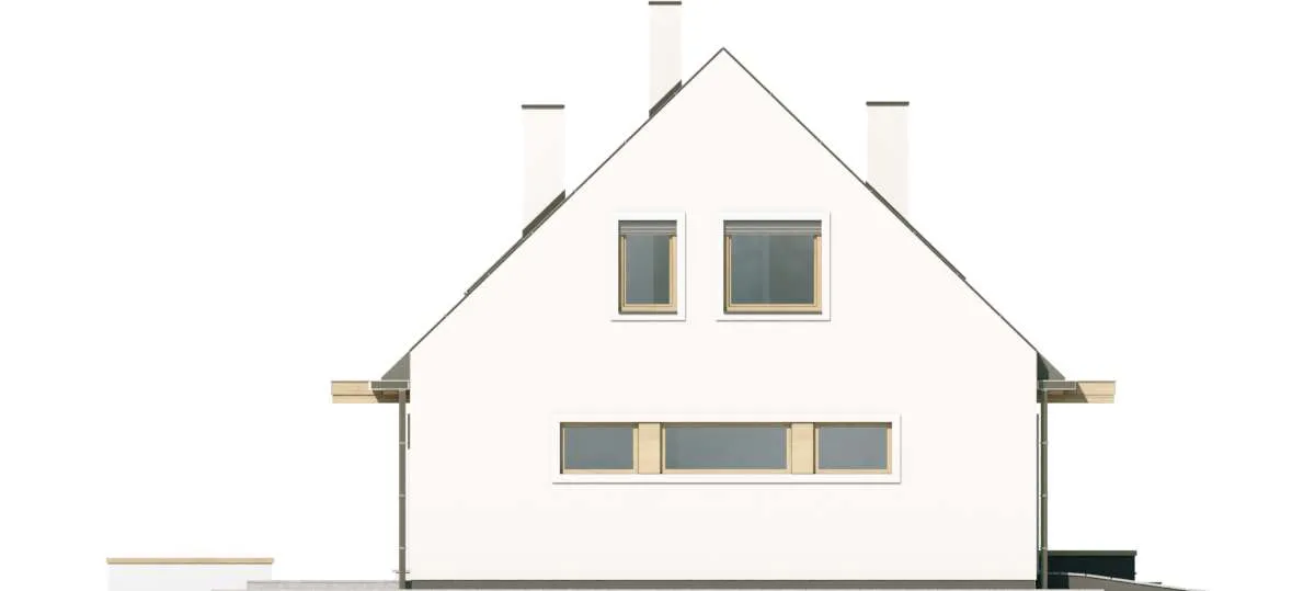 projekt domu KEVINA2G - wizualizacja