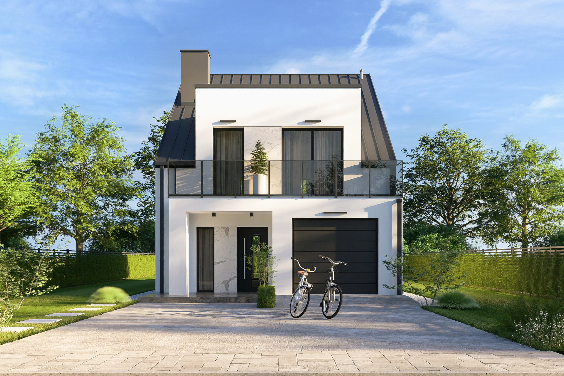 Projekt domu Milan 5 - wizualizacja bryły