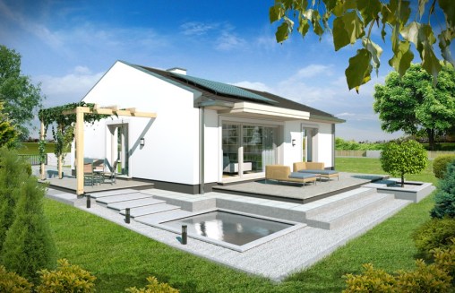 projekt domu SIMPLE1A0G - wizualizacja