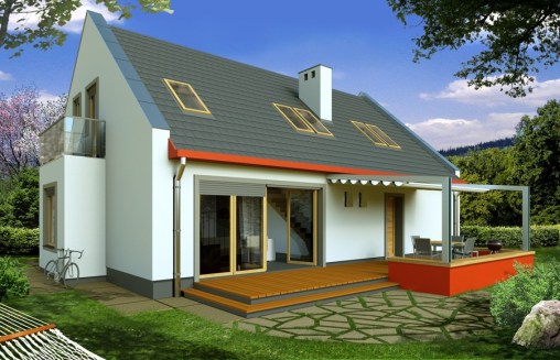 projekt domu VIKKIA2G - wizualizacja